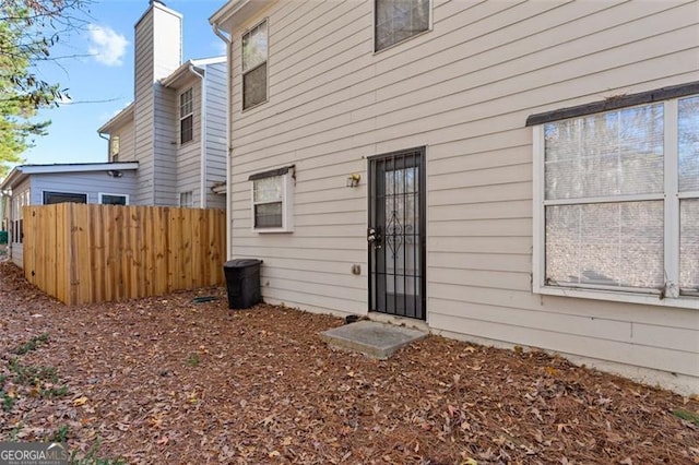 view of rear view of house