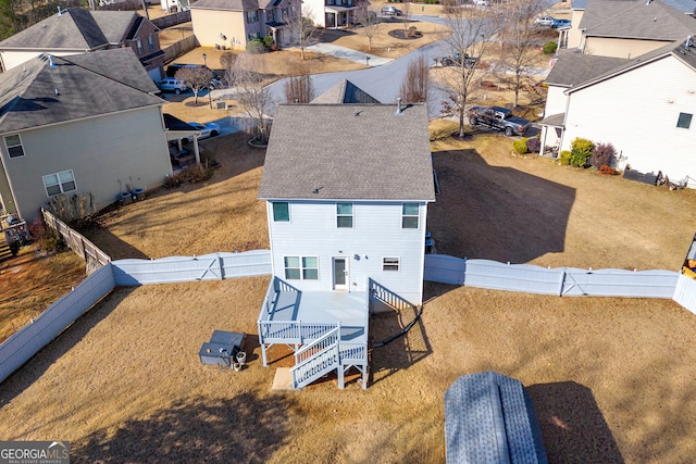 aerial view