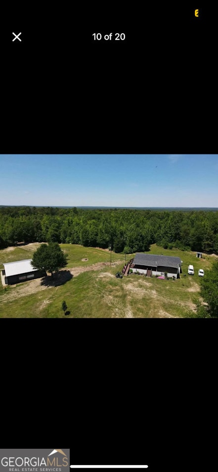 aerial view