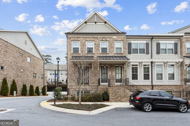 view of townhome / multi-family property