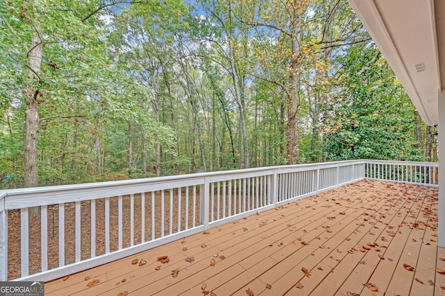 view of deck