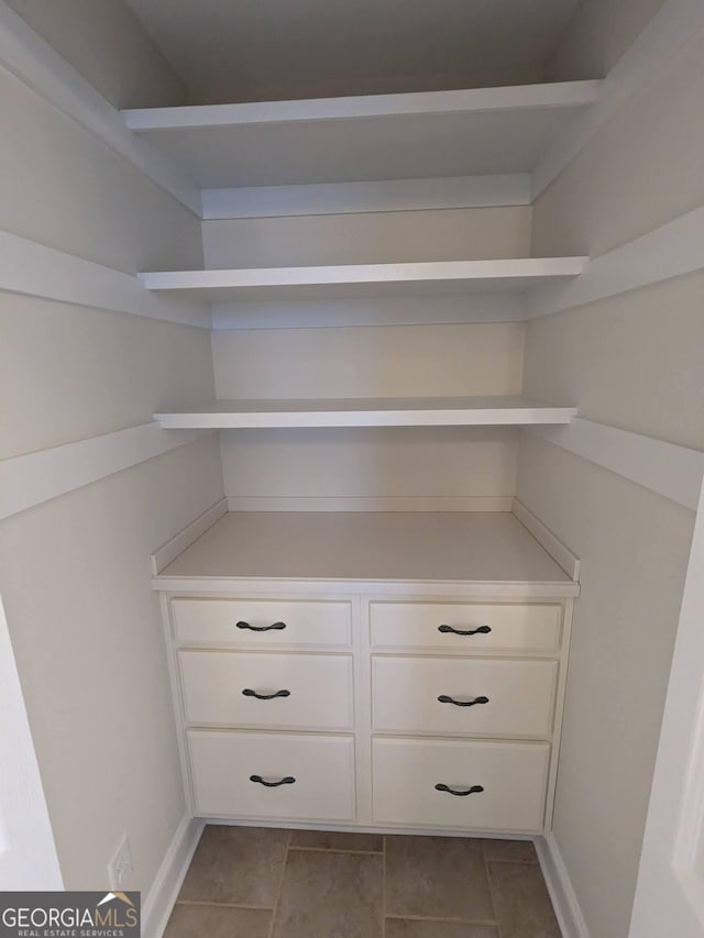 view of closet