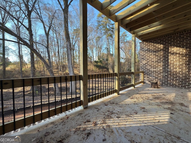 view of patio