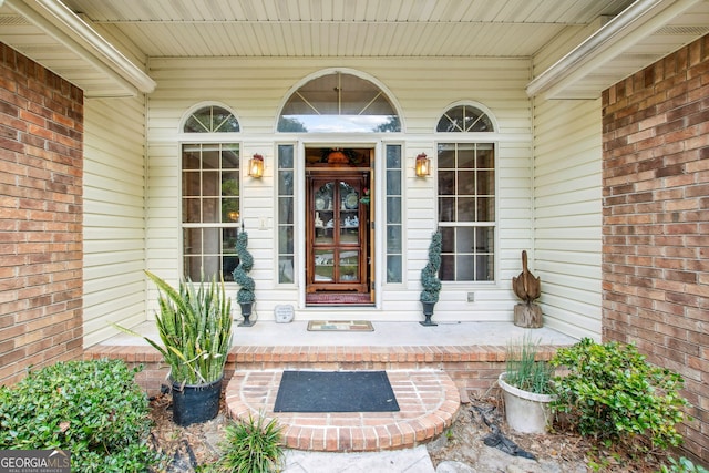 view of property entrance