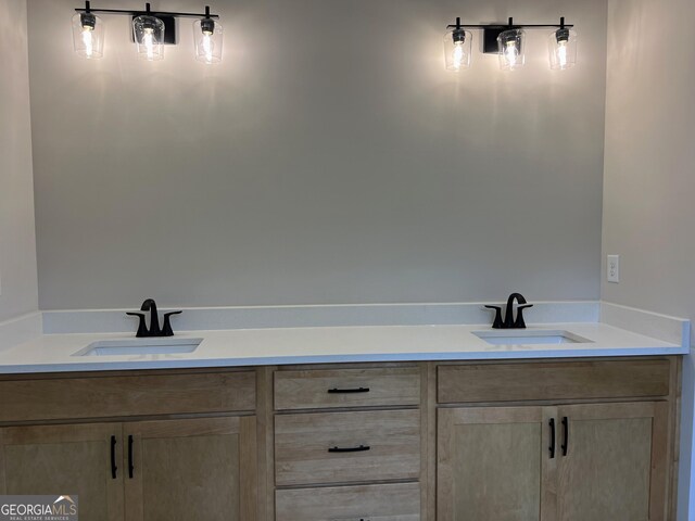bathroom featuring a sink