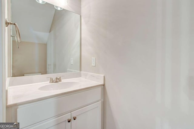 3770 Shades Valley Ln, Gainesville, GA 30501 - bathroom with vanity and toilet