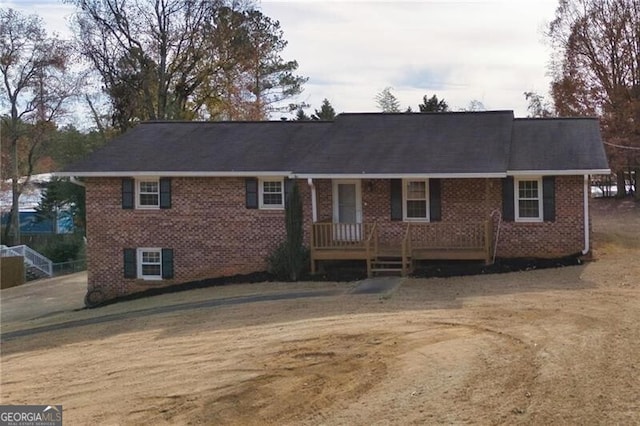 view of front of house featuring a porch