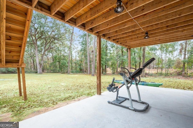 view of patio