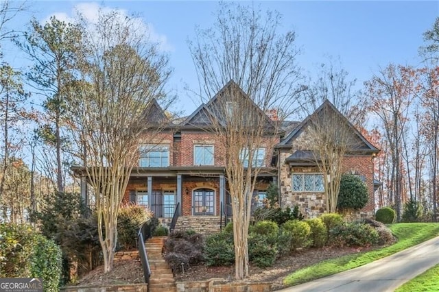 view of craftsman-style house