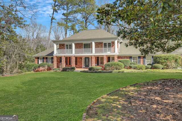 view of front of property with a porch