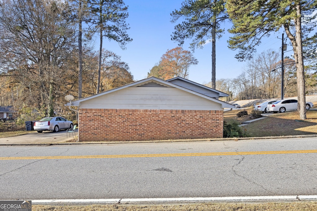 view of property exterior