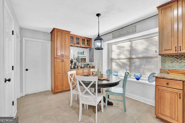 view of dining area