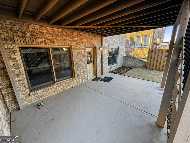 view of patio / terrace