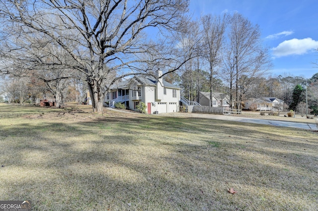 view of yard