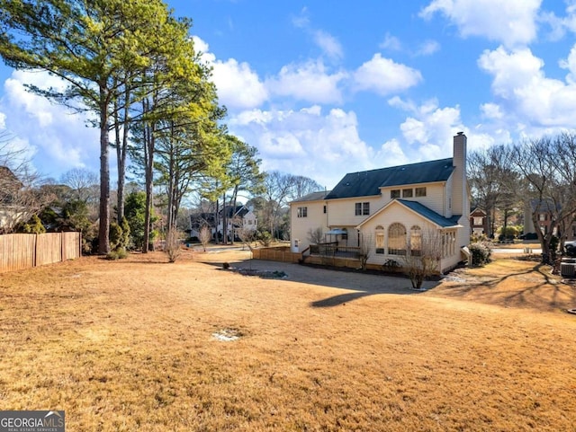 view of rear view of house