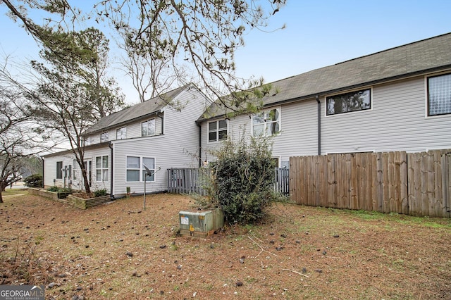 view of rear view of house