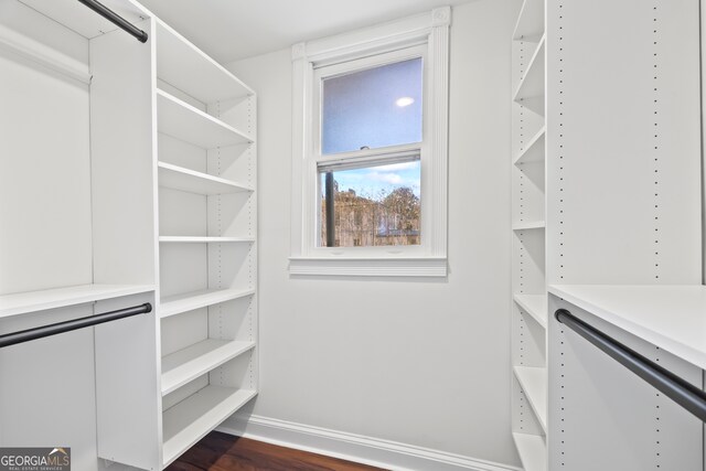 198 Dearing St, Athens, GA 30605 - walk in closet with dark wood finished floors