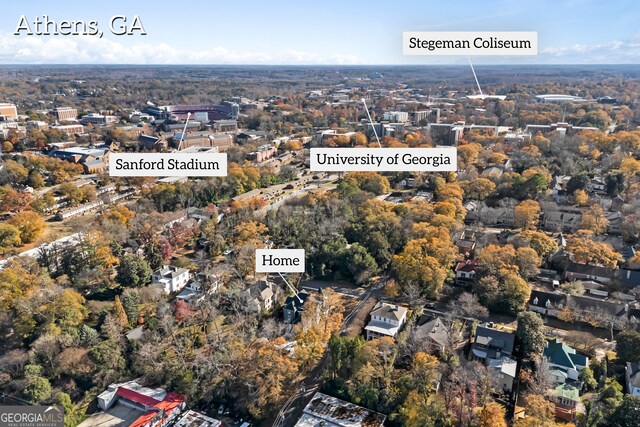 198 Dearing St, Athens, GA 30605 - aerial view