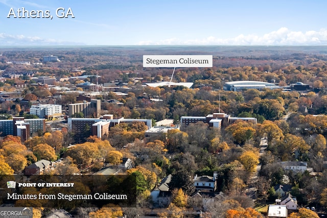 198 Dearing St, Athens, GA 30605 - bird's eye view