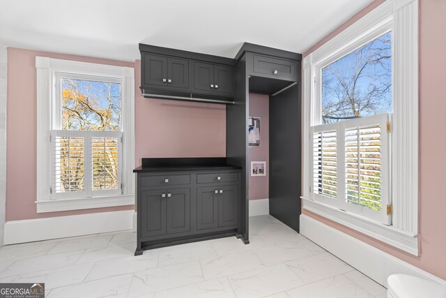 198 Dearing St, Athens, GA 30605 - interior space featuring baseboards and marble finish floor