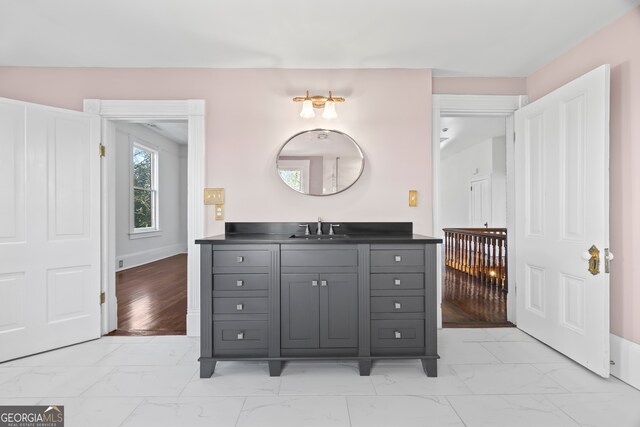198 Dearing St, Athens, GA 30605 - bathroom featuring marble finish floor and vanity