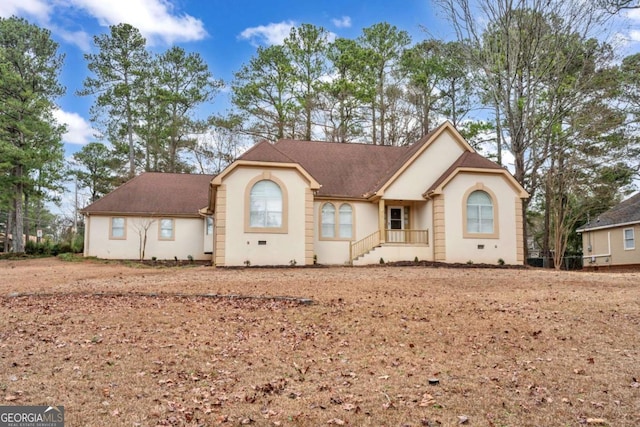 view of ranch-style house