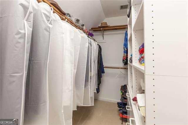 view of spacious closet