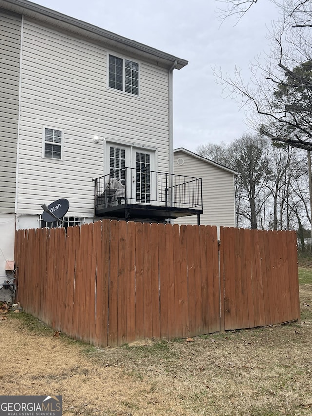 view of back of house