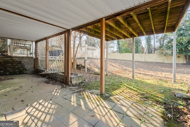 view of patio / terrace