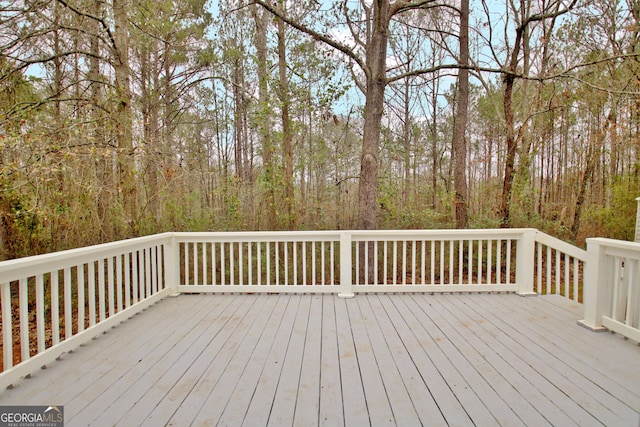 view of deck