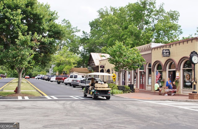 view of road