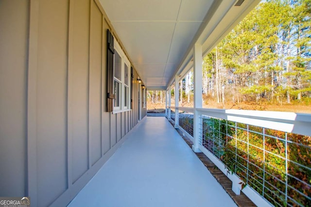 view of patio / terrace featuring a porch