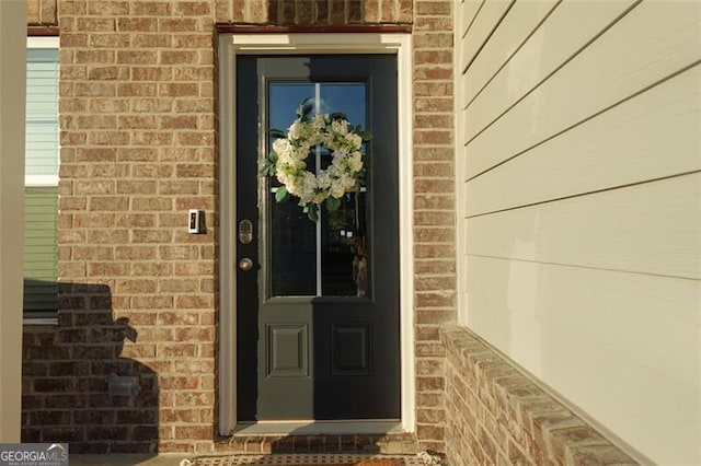 view of entrance to property