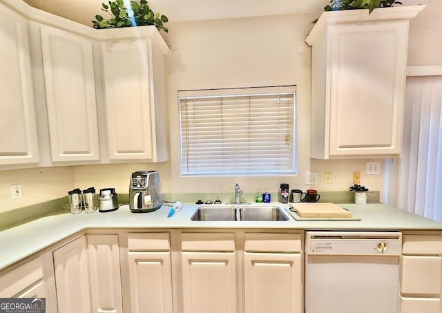 kitchen featuring dishwasher and sink