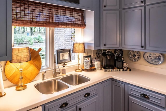 kitchen featuring sink