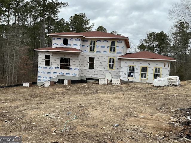 view of rear view of house