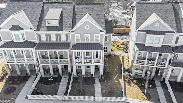 view of rear view of property