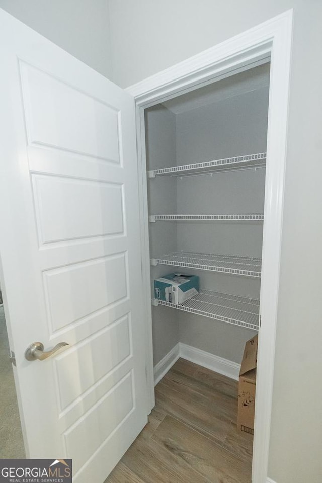 view of pantry