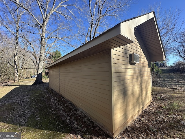 view of home's exterior