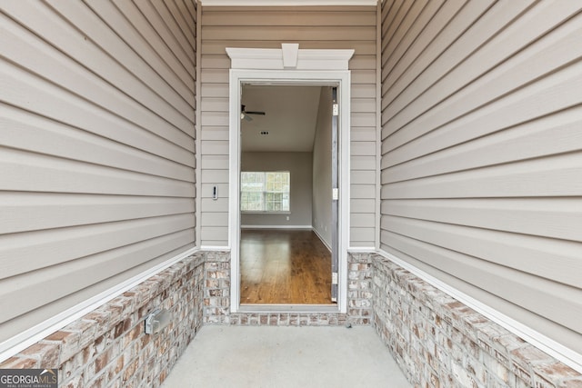 view of entrance to property