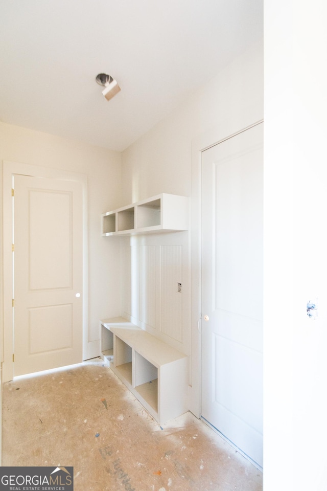 view of mudroom