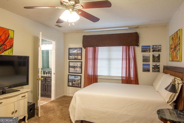 interior space with carpet floors and sink