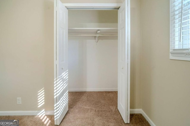 view of closet