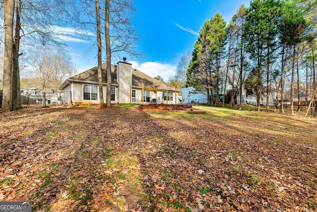 view of rear view of house