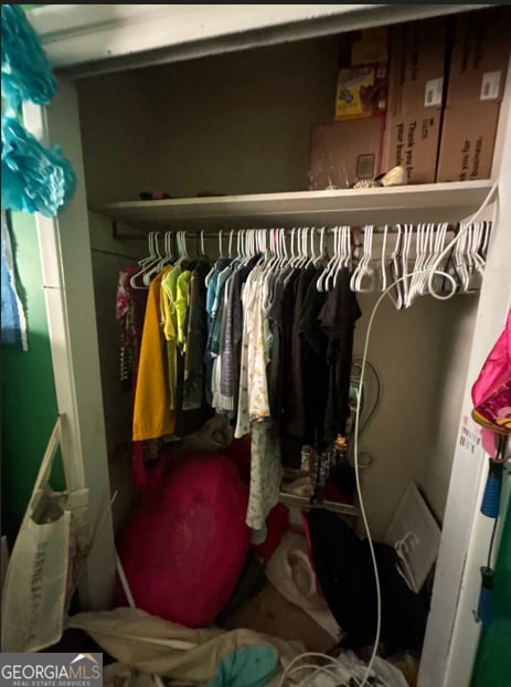 view of closet