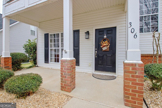 view of property entrance