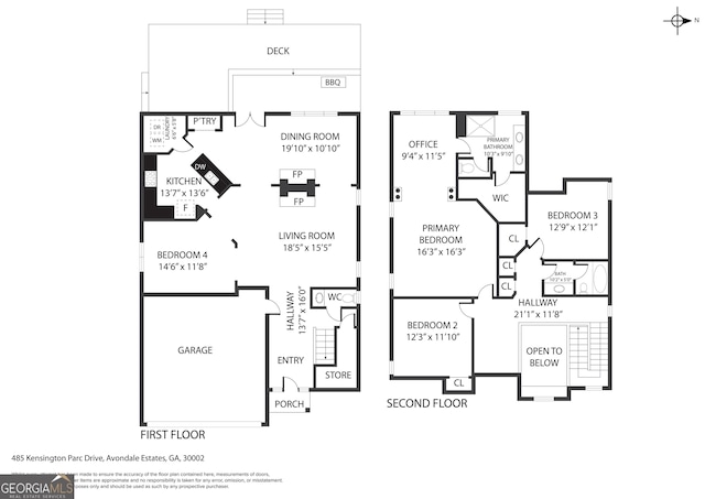 view of layout