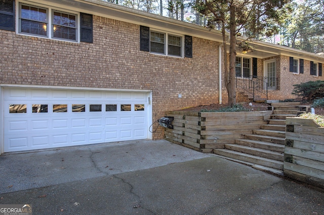 ranch-style house with a garage