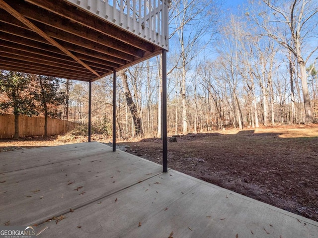 view of patio / terrace