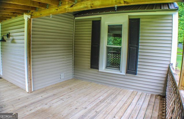 1812 Barnesville Hwy, Thomaston, GA 30286 - view of deck